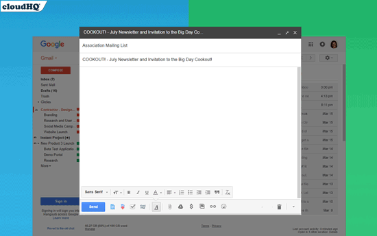 gmail template email with embedded video