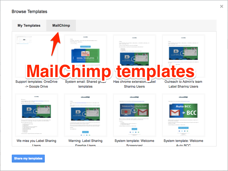 New Import Mailchimp Templates To Gmail Cloudhq Blog