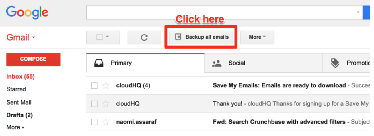 How To Backup Your Email in Seconds – cloudHQ