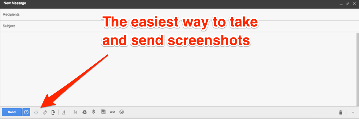 Send Screenshots in Gmail – cloudHQ