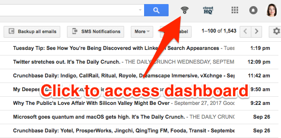 Dashboard Access Free Email Tracker