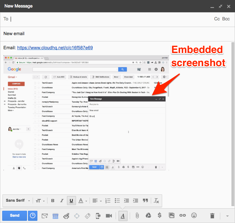 Gmail Screenshot Archives | cloudHQ Blog