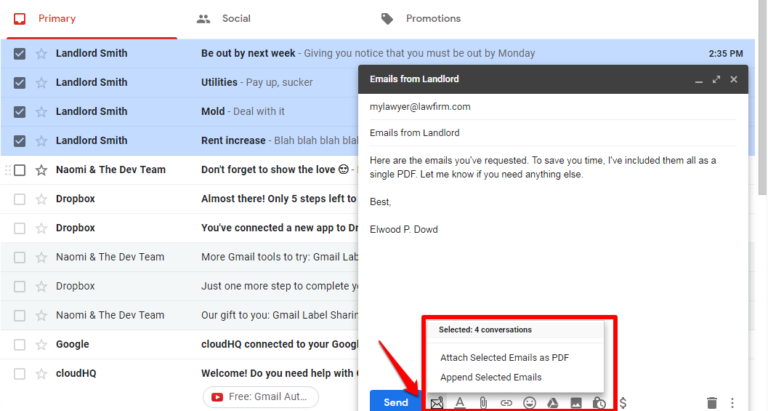 New Feature! Forward Multiple Emails to a Single PDF – cloudHQ