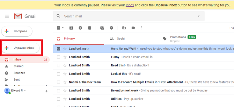 Free: Pause Gmail Inbox and Be More Productive – cloudHQ