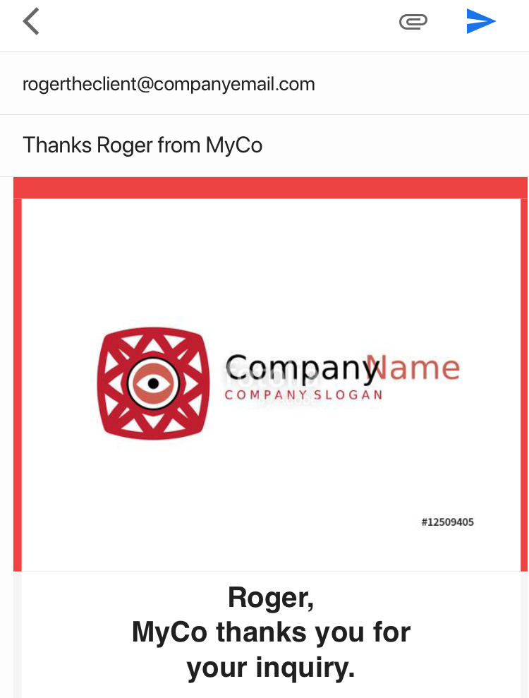 mobile gmail templates client draft