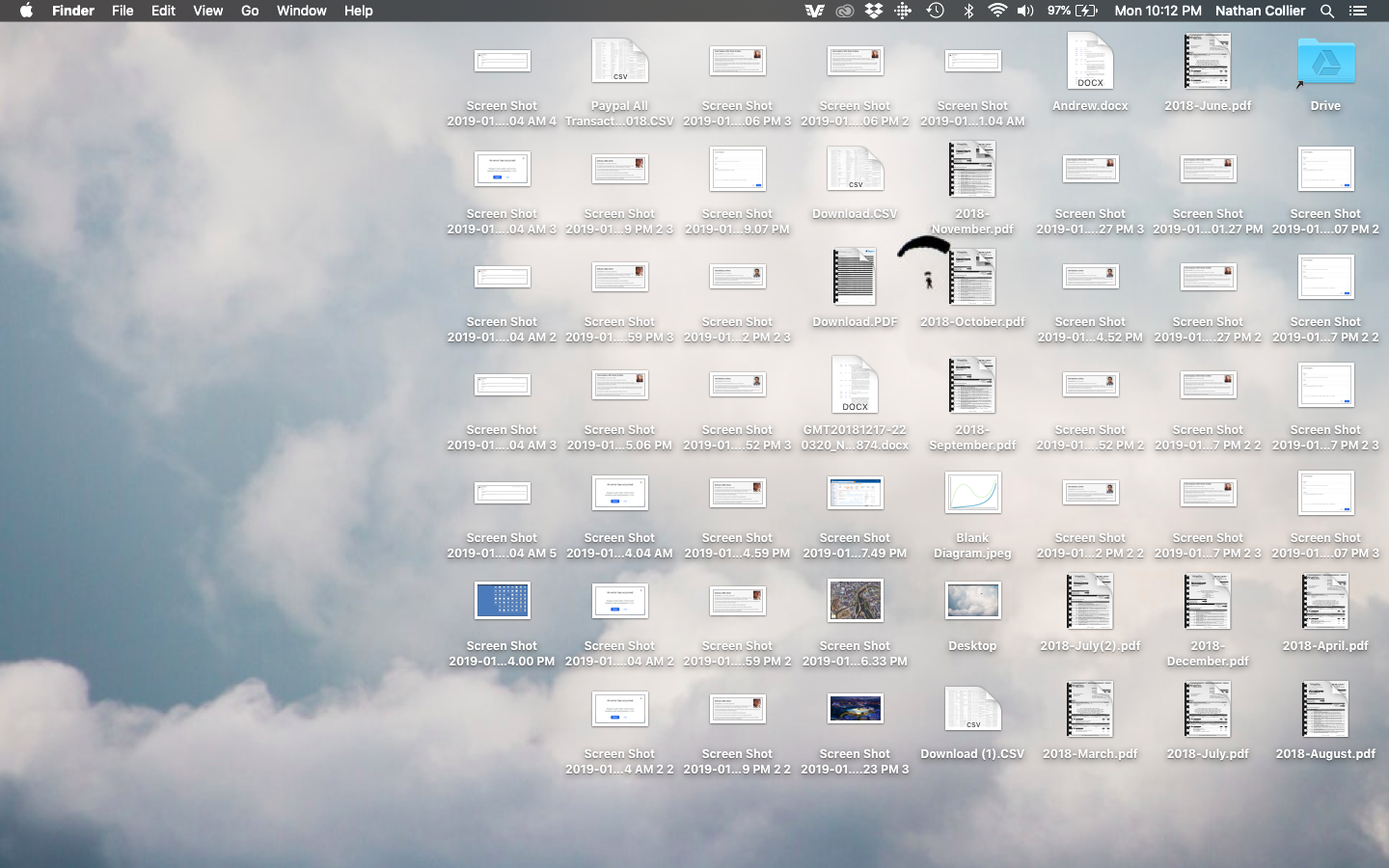 Messy desktop