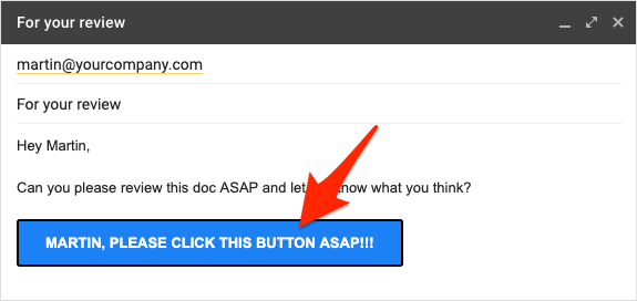 Gmail Button CTA