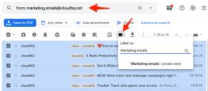 How to Send Emails to Google Drive – cloudHQ