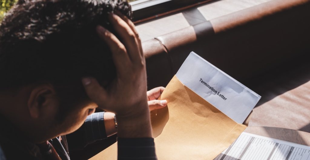 wrongful termination export emails to google docs