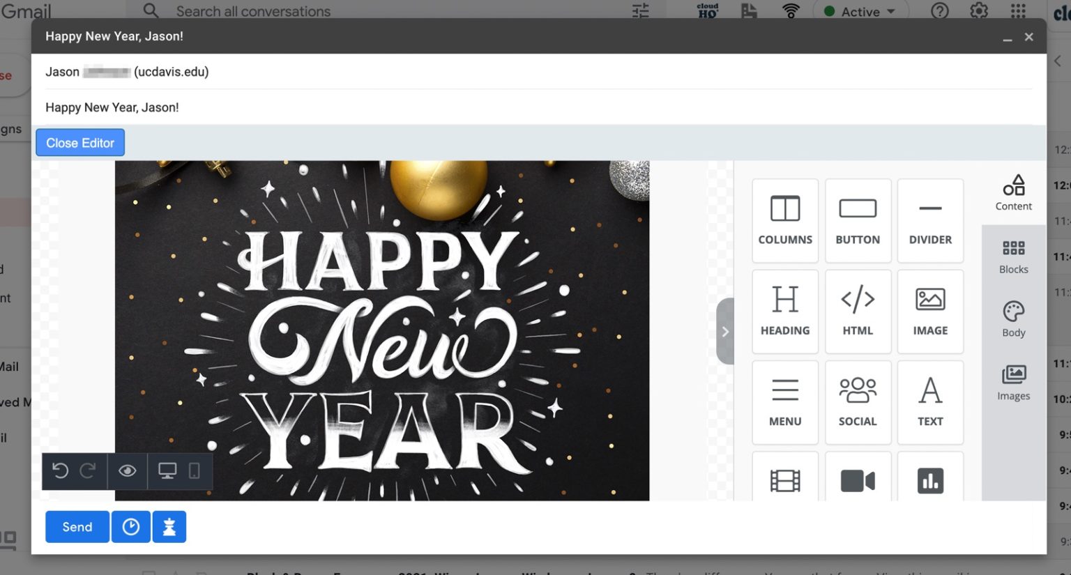 Free Email Templates for New Years 2024 cloudHQ