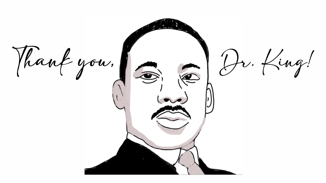 How to Draw Dr Martin Luther King Jr for MLK Day of Service 2022