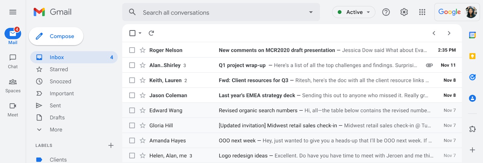 Gmail's New Layout is Rolling out in April 2022