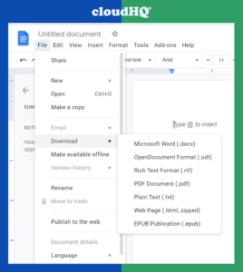 How To Create An Invoice Template In Google Docs – cloudHQ