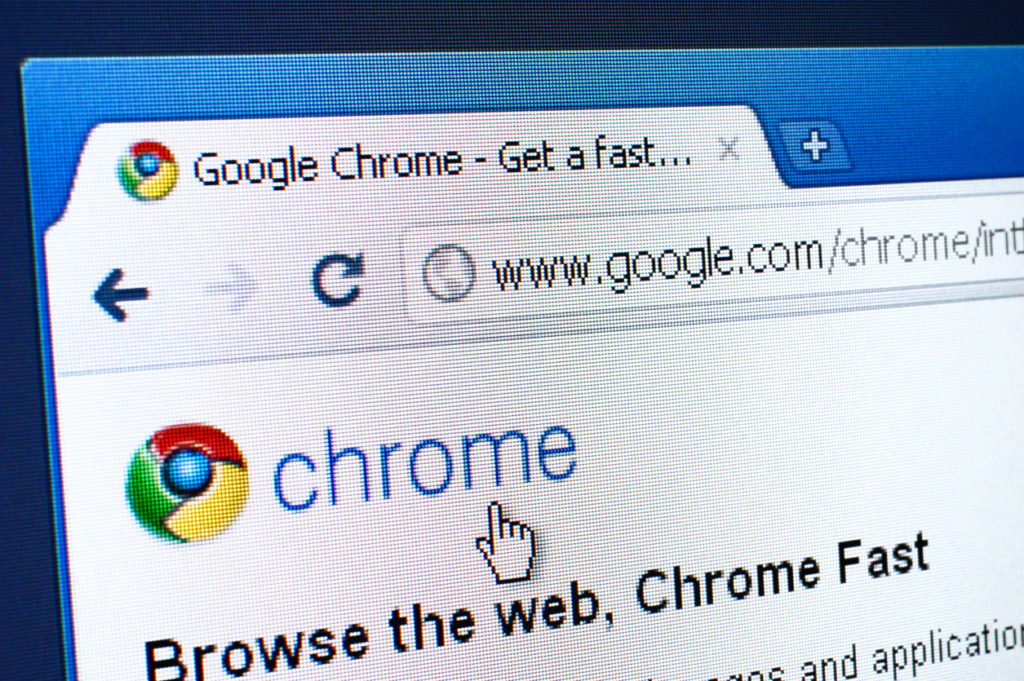 Update google chrome browser