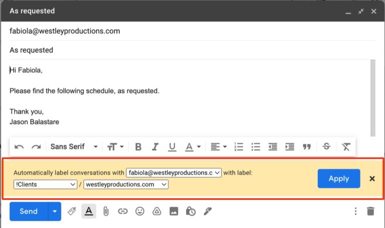 NEW! Free Gmail Label Manager to Automatically Gmail Label and Filter