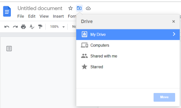 Create a Folder