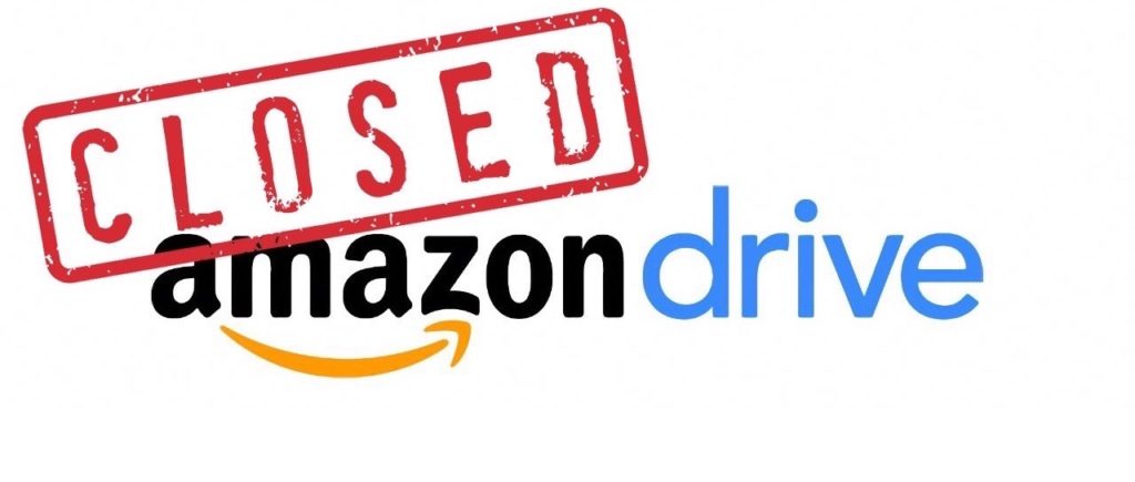 Amazon Drive Shutting Down