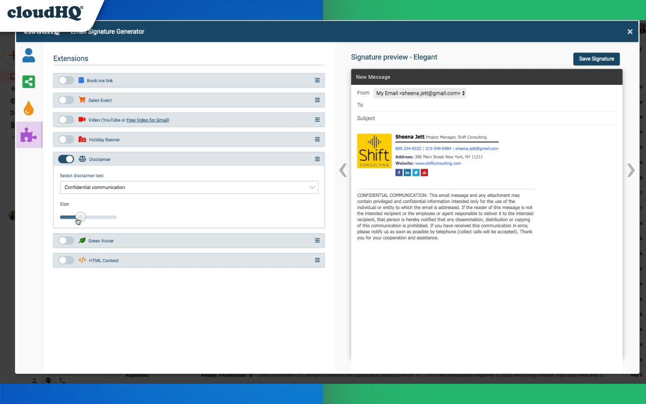 Free_Email_Signature_Generator_by_cloudHQ confidentiality clause