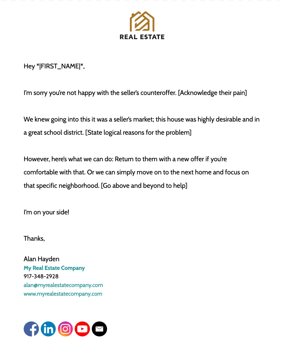 6 Free Real Estate Email Templates – cloudHQ