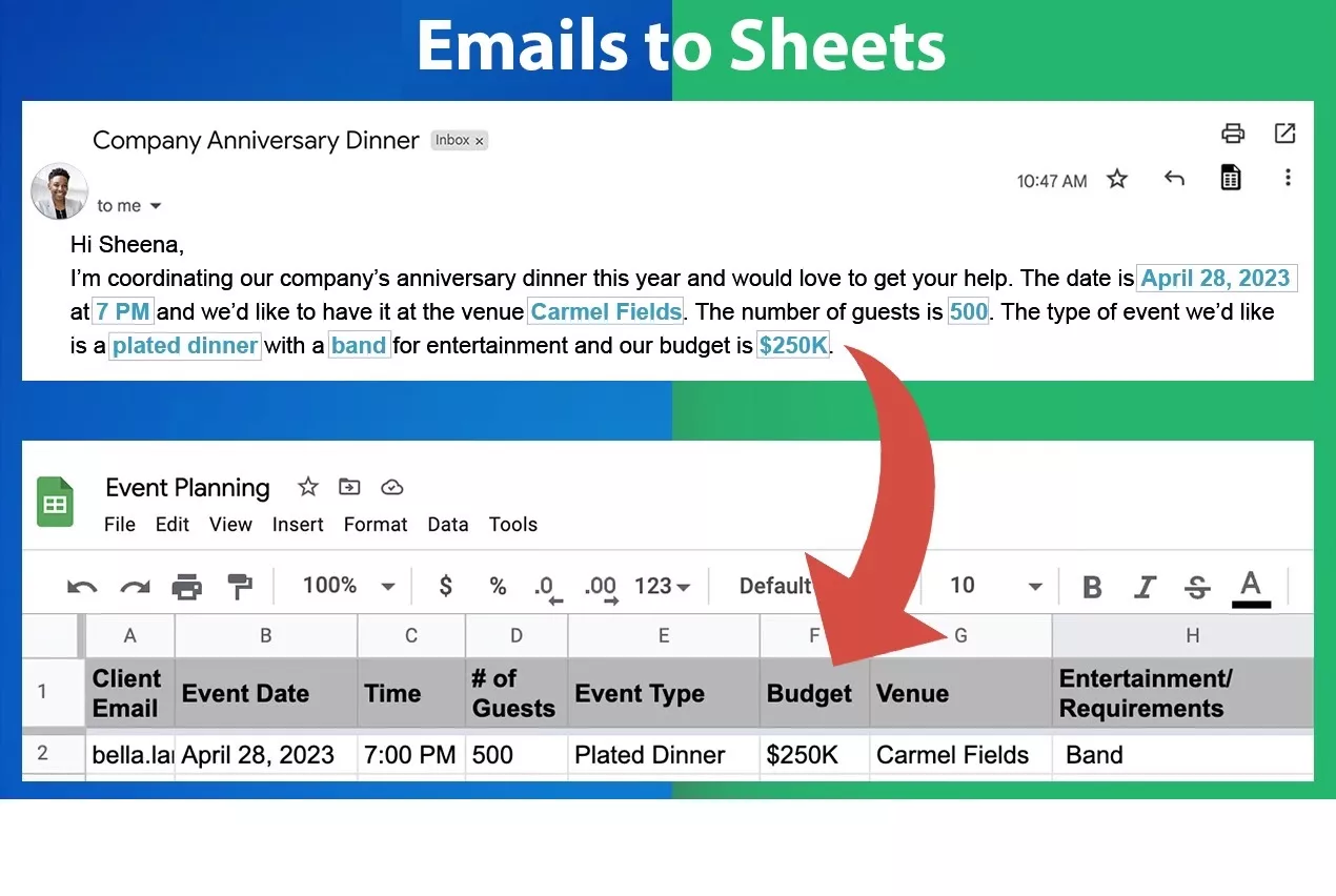 How to Export Gmail to Google Sheets with 1 Click