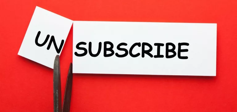 unsubscribe link in email marketing