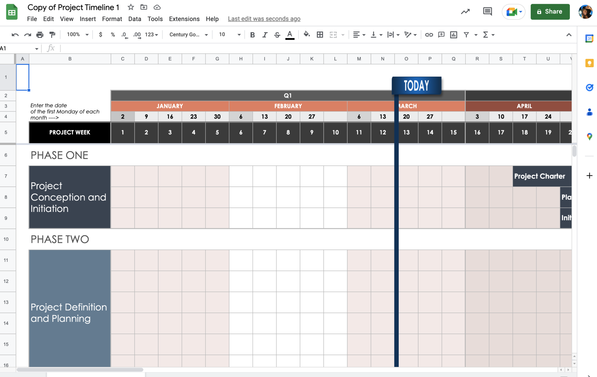 google sheets templates