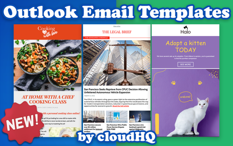Free email templates for outlook