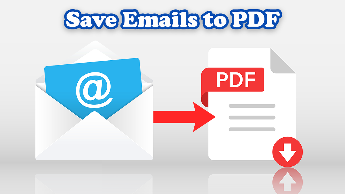 save emails as pdf