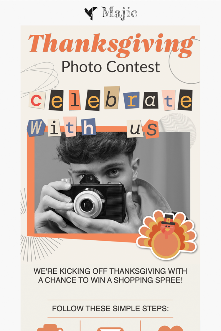 Thanksgiving Day Photo Contest marketing idea