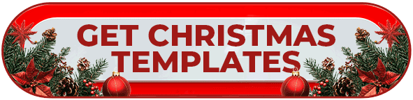 Christmas Email Template Button