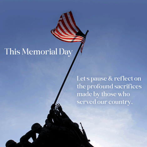 Reflect on Memorial Day Business eCard