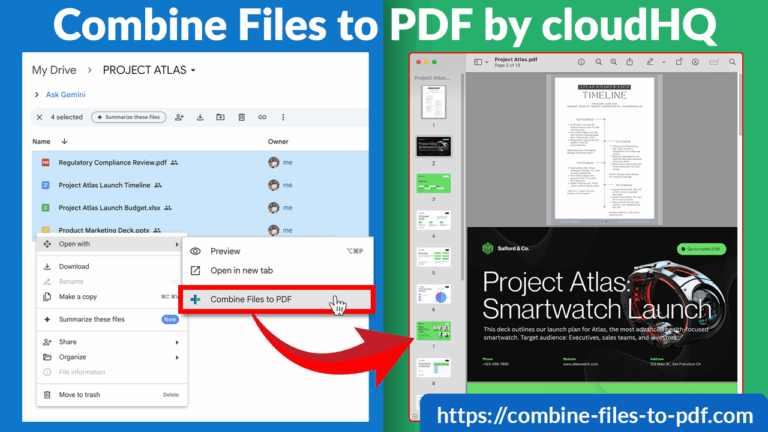 merge files to pdf