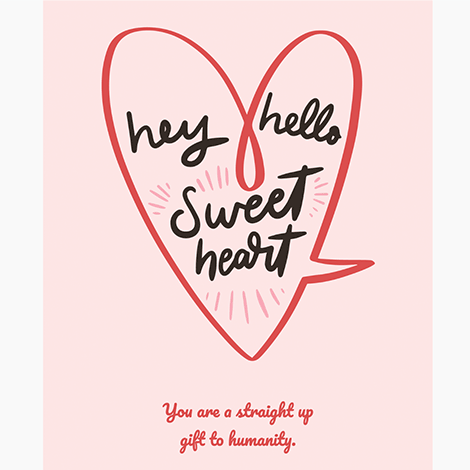 Romantic Valentine's Day eCard design