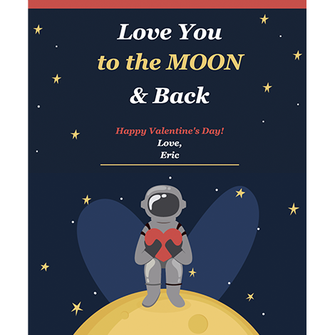 Valentine's Day cards for kids with colorful design