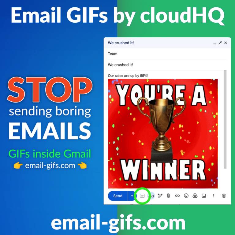 how to add GIFs to email