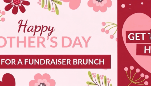 Mother's Day event email signature example