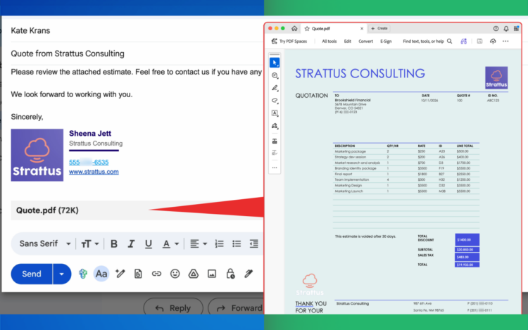 pdfs look professional with perfect formatting and more secure