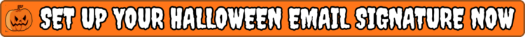 Setup your Halloween email signature with the cloudHQ Email Signature Generator in 30 seconds